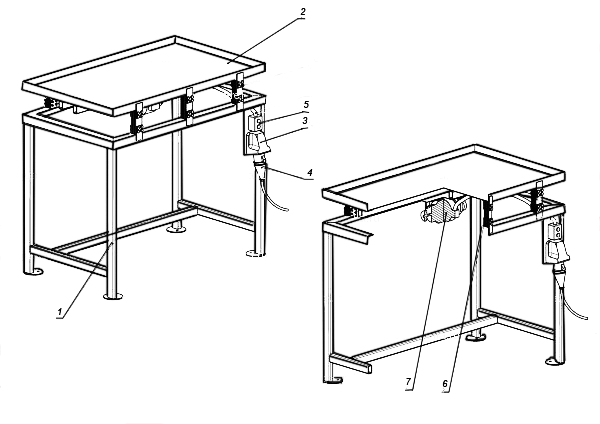 Вибро стол формовочный универсальный своими руками чертежи